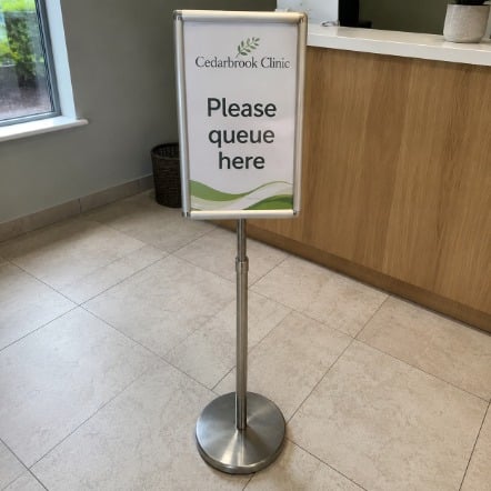 Custom stanchions for small business
